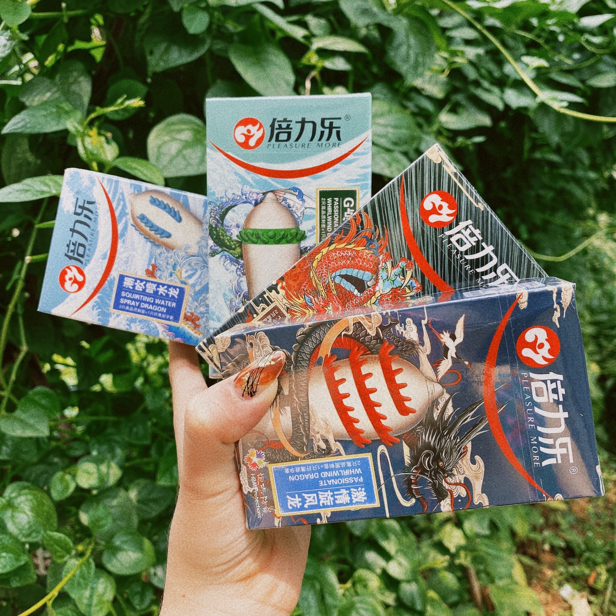 [M047] Bao rồng thiêng gai hộp 3 chiếc – Xtoys